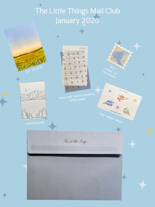 The Little Things - January Mail